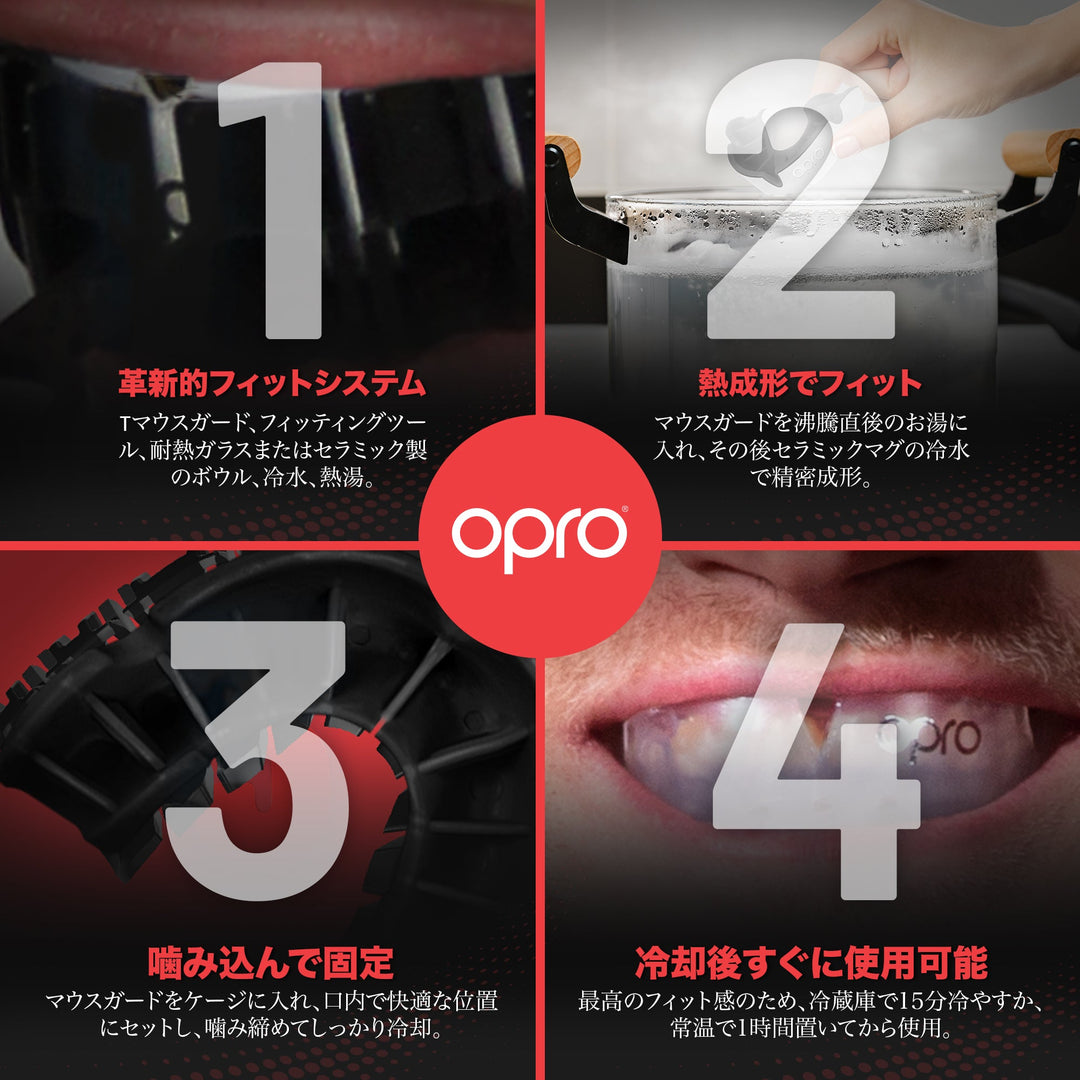 セルフフィット（Gen5）/シルバーレベル/ダークブルー＆ブルー - OPRO公式ストア