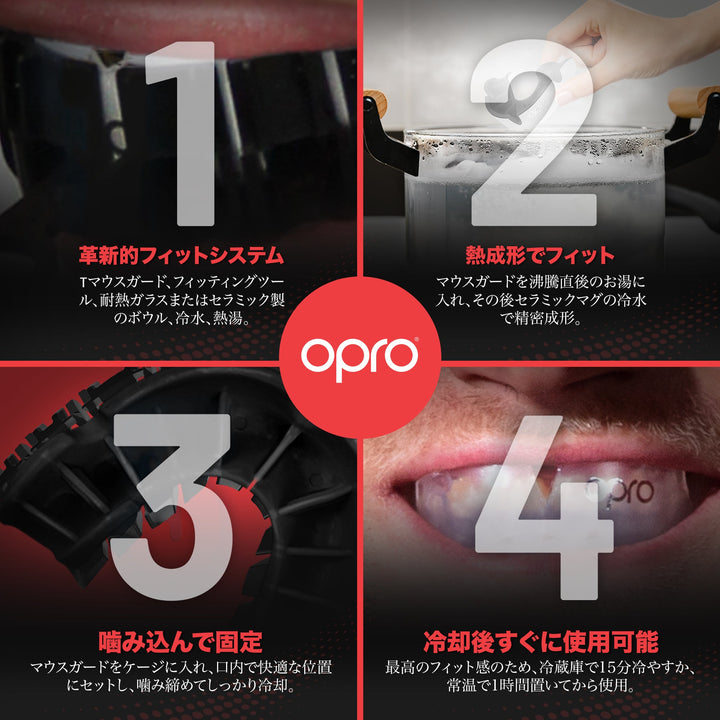 セルフフィット（Gen5）/シルバーレベル/ダークブルー＆ブルー - OPRO公式ストア